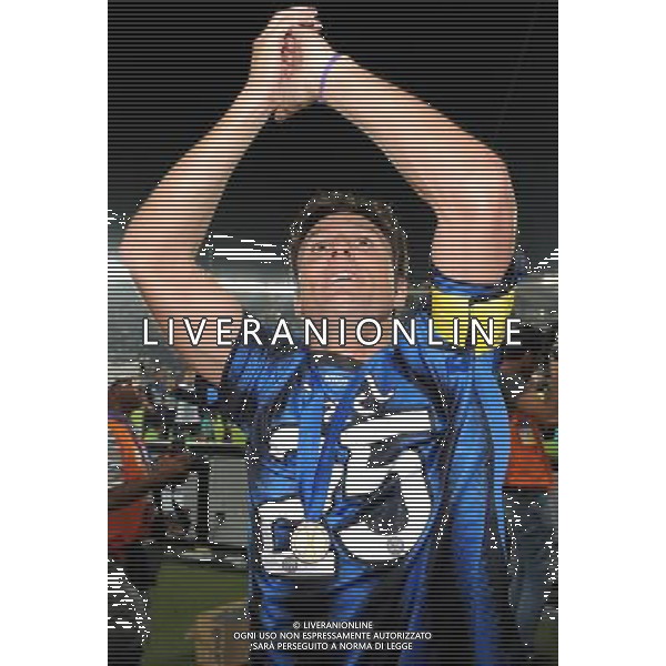 FIFA Club World Cup UAE 2010 Finale 1¡-2¡ Posto Abu Dhabi (Emirati Arabi) Zayed Sports City - 18.12.2010 TP Mazembe Englebert-FC Inter Nella Foto:Javier Zanetti /Ph.Vitez-Ag. Aldo Liverani