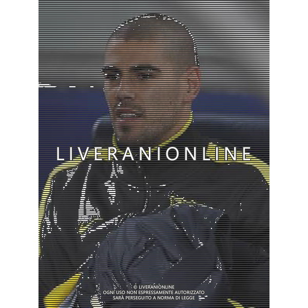 FC Barcelona\'s Victor Valdes during King\'s Cup of Spain match.December 21,2010. (ALTERPHOTOS/Acero) - ALFAQUI - AG. ALDO LIVERANI SAS ITALY ONLY PARTITA CALCIO BARCELLONA vs ATLETICO DI BILBAO: COPPA DEL RE SPAGNA 2010