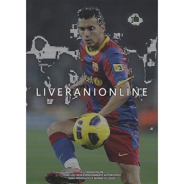 FC Barcelona\'s Pedro Rodriguez during King\'s Cup of Spain match.December 21,2010. (ALTERPHOTOS/Acero) - ALFAQUI - AG. ALDO LIVERANI SAS ITALY ONLY PARTITA CALCIO BARCELLONA vs ATLETICO DI BILBAO: COPPA DEL RE SPAGNA 2010