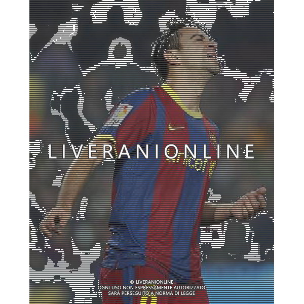 FC Barcelona\'s Xavi Hernandez during King\'s Cup of Spain match.December 21,2010. (ALTERPHOTOS/Acero) - ALFAQUI - AG. ALDO LIVERANI SAS ITALY ONLY PARTITA CALCIO BARCELLONA vs ATLETICO DI BILBAO: COPPA DEL RE SPAGNA 2010