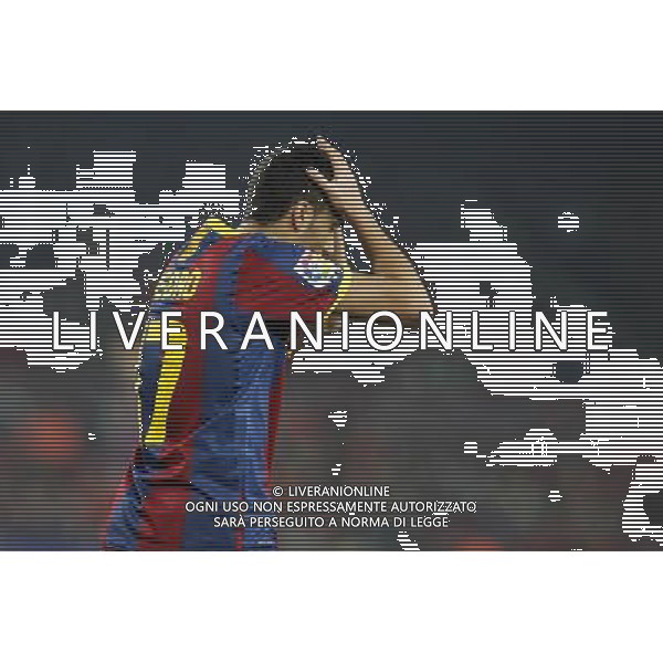 FC Barcelona\'s Pedro Rodriguez during King\'s Cup of Spain match.December 21,2010. (ALTERPHOTOS/Acero) - ALFAQUI - AG. ALDO LIVERANI SAS ITALY ONLY PARTITA CALCIO BARCELLONA vs ATLETICO DI BILBAO: COPPA DEL RE SPAGNA 2010