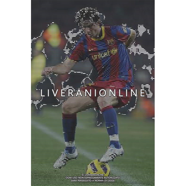 FC Barcelona\'s Maxwell during King\'s Cup of Spain match.December 21,2010. (ALTERPHOTOS/Acero) - ALFAQUI - AG. ALDO LIVERANI SAS ITALY ONLY PARTITA CALCIO BARCELLONA vs ATLETICO DI BILBAO: COPPA DEL RE SPAGNA 2010