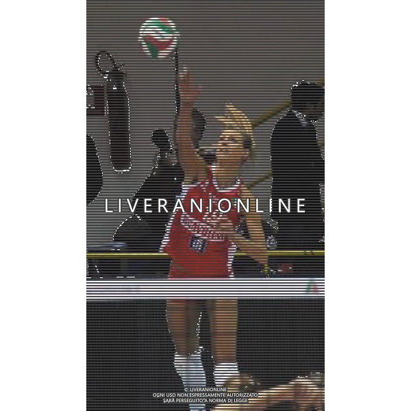 PAVIA 22/12/2010 PALARAVIZZA 15a EDIZIONE SUPER COPPA PALLAVOLO FEMMINILE SCAVOLINI VOLLEY PESARO Vs PIETRO CARNAGHI VILLA CORTESE NELLA FOTO MANON FLIER FOTO ROMANO/AG ALDO LIVERANI