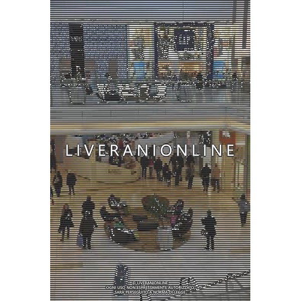 The UK economy grew less than previously estimated between July and September, revised figures have shown. Photo Shows; The Westfield Shopping Centre in London this morning AG. ALDO LIVERANI SAS ITALY ONLY