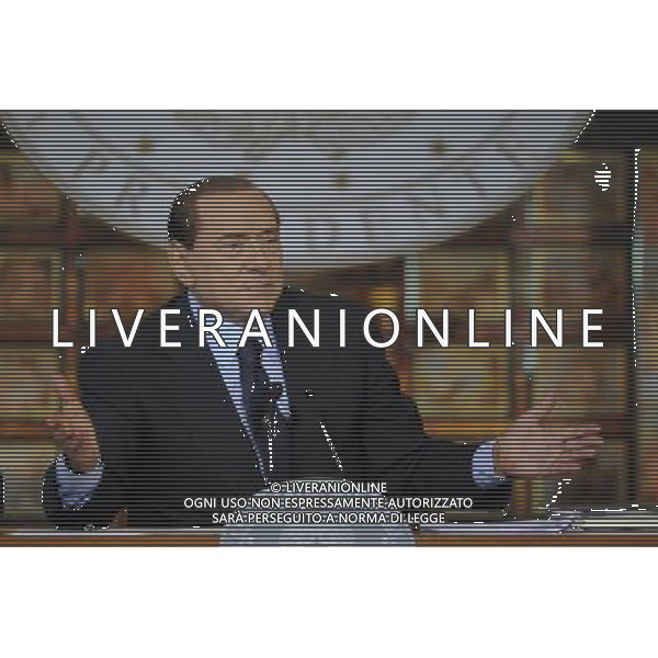 Roma - Villa Madama 23/12/2010 Conferenza stampa di fine d\'anno del Presidente del Consiglio Silvio Berlusconi © Fabrizio Corradetti - Ag. Aldo Liverani sas