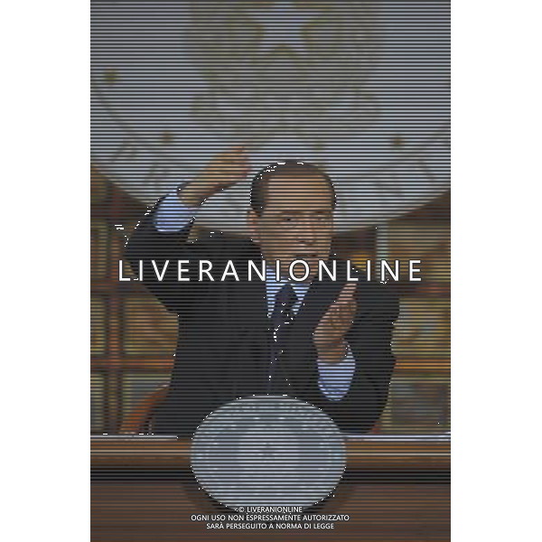 Roma - Villa Madama 23/12/2010 Conferenza stampa di fine d\'anno del Presidente del Consiglio Silvio Berlusconi © Fabrizio Corradetti - Ag. Aldo Liverani sas