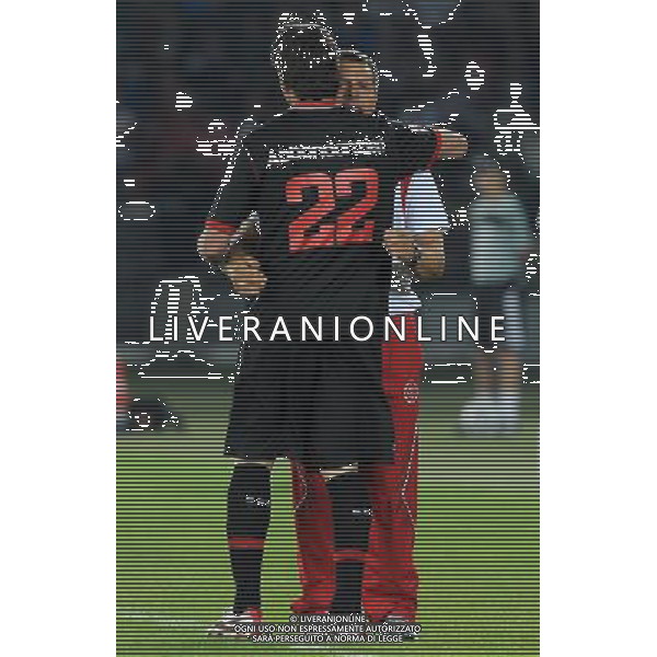 FIFA Club World Cup UAE 2010 Finale 3¡-4¡ Posto Abu Dhabi (Emirati Arabi) Zayed Sports City - 18.12.2010 Sport Club Internacional-Seongnam Ilhwa FC Nella Foto:Roberto Abbondanzieri-Celso Roth /Ph.Vitez-Ag. Aldo Liverani