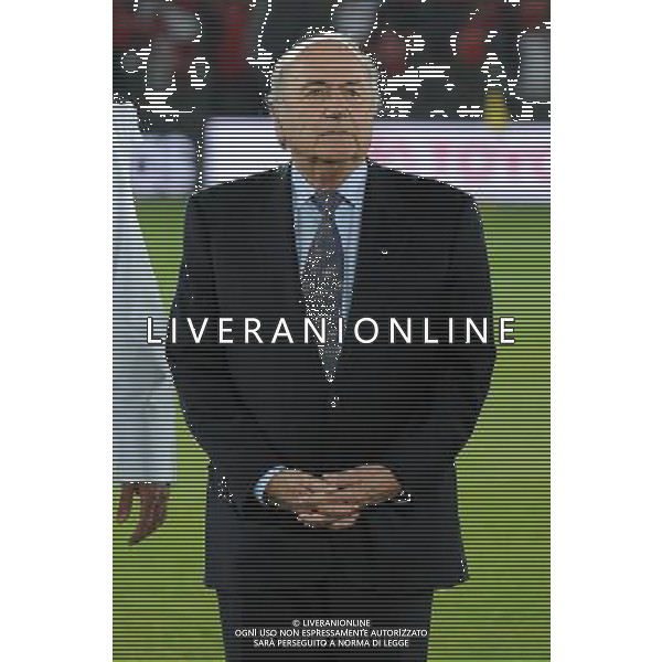 FIFA Club World Cup UAE 2010 Finale 3¡-4¡ Posto Abu Dhabi (Emirati Arabi) Zayed Sports City - 18.12.2010 Sport Club Internacional-Seongnam Ilhwa FC Nella Foto:Joseph Blatter /Ph.Vitez-Ag. Aldo Liverani