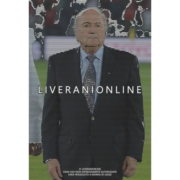 FIFA Club World Cup UAE 2010 Finale 3¡-4¡ Posto Abu Dhabi (Emirati Arabi) Zayed Sports City - 18.12.2010 Sport Club Internacional-Seongnam Ilhwa FC Nella Foto:Joseph Blatter /Ph.Vitez-Ag. Aldo Liverani
