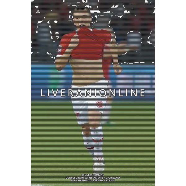 FIFA Club World Cup UAE 2010 Finale 3¡-4¡ Posto Abu Dhabi (Emirati Arabi) Zayed Sports City - 18.12.2010 Sport Club Internacional-Seongnam Ilhwa FC Nella Foto:Andres D\'Alessandro /Ph.Vitez-Ag. Aldo Liverani