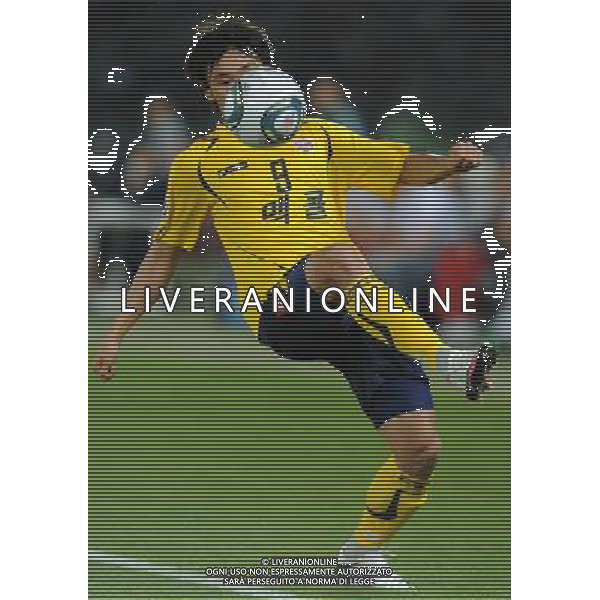 FIFA Club World Cup UAE 2010 Finale 3¡-4¡ Posto Abu Dhabi (Emirati Arabi) Zayed Sports City - 18.12.2010 Sport Club Internacional-Seongnam Ilhwa FC Nella Foto:Cho Dong Geon /Ph.Vitez-Ag. Aldo Liverani