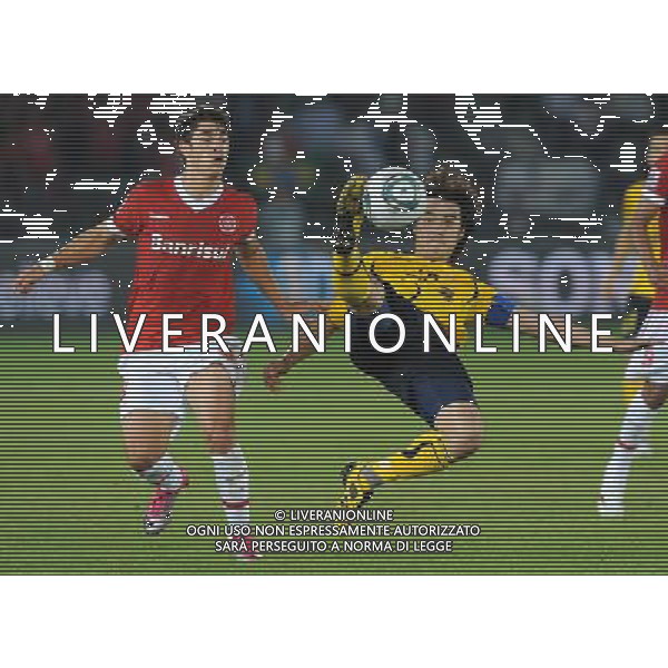 FIFA Club World Cup UAE 2010 Finale 3¡-4¡ Posto Abu Dhabi (Emirati Arabi) Zayed Sports City - 18.12.2010 Sport Club Internacional-Seongnam Ilhwa FC Nella Foto:Kim Sung Hwan-Giuliano /Ph.Vitez-Ag. Aldo Liverani