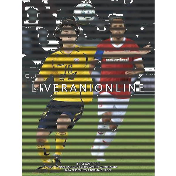 FIFA Club World Cup UAE 2010 Finale 3¡-4¡ Posto Abu Dhabi (Emirati Arabi) Zayed Sports City - 18.12.2010 Sport Club Internacional-Seongnam Ilhwa FC Nella Foto:Kim Sung Hwan /Ph.Vitez-Ag. Aldo Liverani