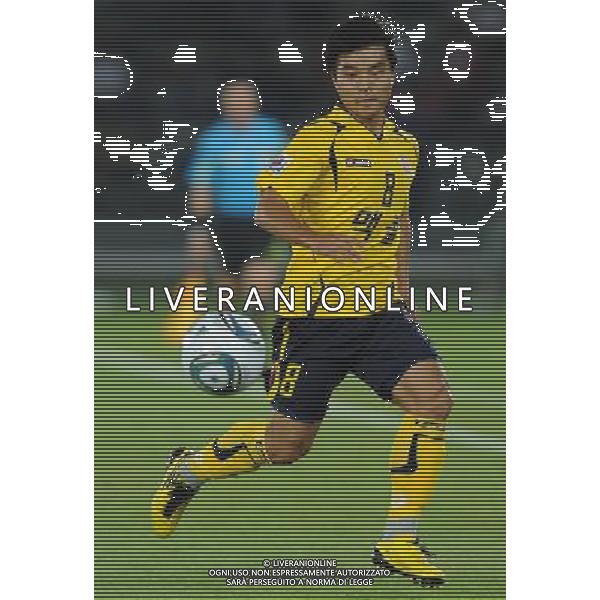 FIFA Club World Cup UAE 2010 Finale 3¡-4¡ Posto Abu Dhabi (Emirati Arabi) Zayed Sports City - 18.12.2010 Sport Club Internacional-Seongnam Ilhwa FC Nella Foto:Choi Sung Kuk /Ph.Vitez-Ag. Aldo Liverani