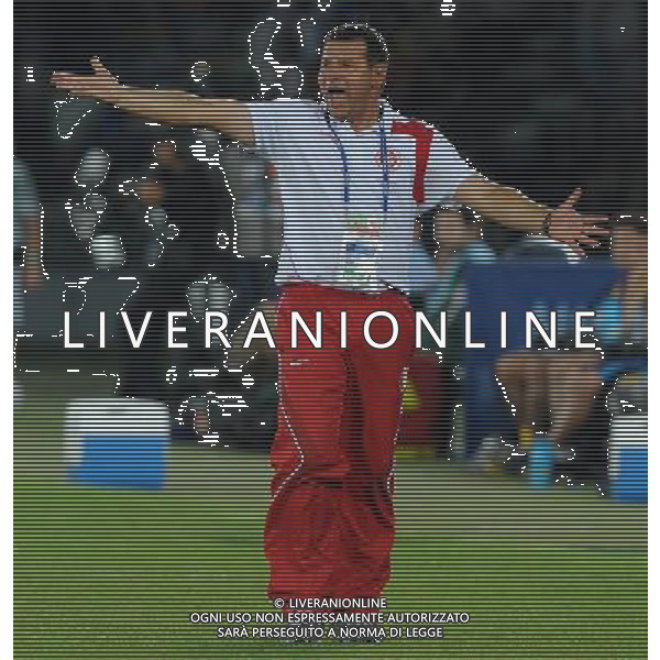 FIFA Club World Cup UAE 2010 Finale 3¡-4¡ Posto Abu Dhabi (Emirati Arabi) Zayed Sports City - 18.12.2010 Sport Club Internacional-Seongnam Ilhwa FC Nella Foto:Celso Roth /Ph.Vitez-Ag. Aldo Liverani