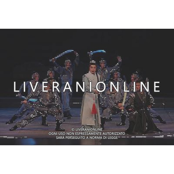 PECHINO, 27 DICEMBRE 2010 CULTURA - l\'Opera di Pechino \'Xin Qij\' che era un famoso poeta della dinastia Song, in un teatro a Pechino, capitale della Cina, 27 dicembre 2010 ©PHOTOSHOT/ALDO LIVERANI SAS -ITALY ONLY - *** Local Caption *** .