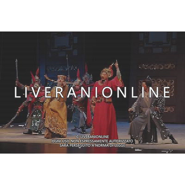 PECHINO, 27 DICEMBRE 2010 CULTURA - l\'Opera di Pechino \'Xin Qij\' che era un famoso poeta della dinastia Song, in un teatro a Pechino, capitale della Cina, 27 dicembre 2010 ©PHOTOSHOT/ALDO LIVERANI SAS -ITALY ONLY - *** Local Caption *** .