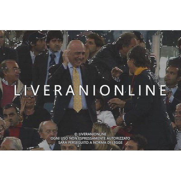 Roma 20/05/2003 Roma-Milan Semifinale di Coppa Italia Nella foto Galliani Ph Gianni Nucci/Aldo Liverani