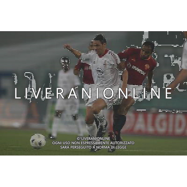 Roma 20/05/2003 Roma-Milan Semifinale di Coppa Italia Nella foto Redondo contro Emerson Ph Gianni Nucci/Aldo Liverani