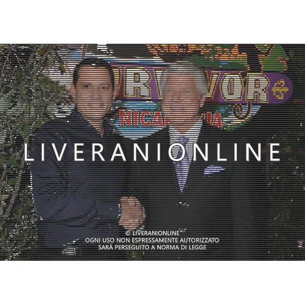 19 December 2010 - Los Angeles, California - Javier Chamorro Rubiales and Jimmy Johnson. \'Survivor: Nicaragua\' Finale \' Reunion held at CBS Television City. Photo Credit: Byron Purvis/AdMedia /Agenzia Aldo Liverani Sas - ITALY ONLY - EDITORIAL USE ONLY -