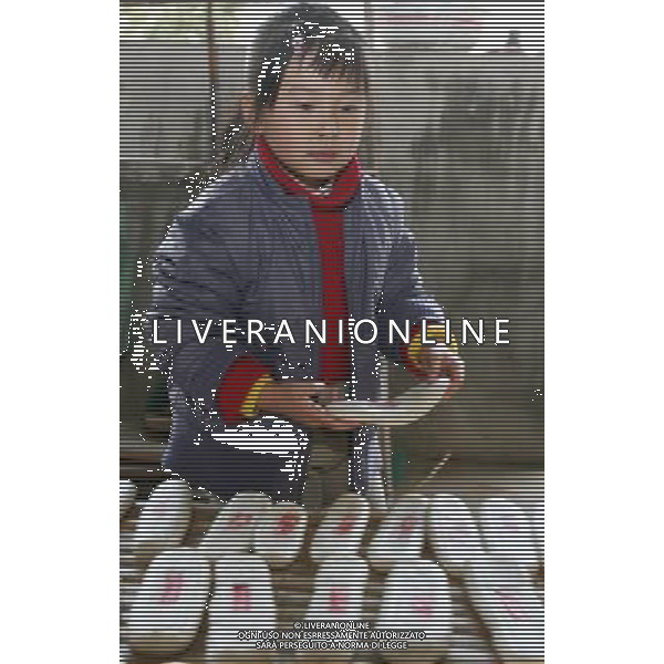Zhoushan, 29 Dicembre 2010 () - I residenti locali fanno torte di risoe altri dolci a Capodanno . Le torte di riso fatte a mano , una prelibatezza tradizionale , sono molto popolari nel periodo poco prima dell\'arrivo del nuovo anno AG. ALDO LIVERANI SAS ITALY ONLY