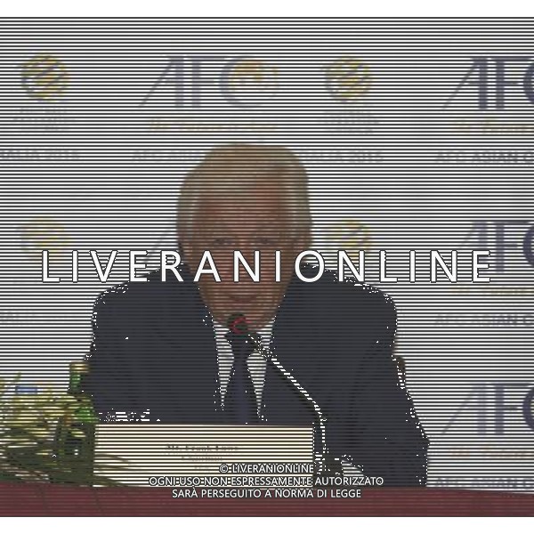 (110106) -- DOHA, Jan. 6, 2011 () -- Frank Lowy, Chairman of Football Federation of Australia (FFA) attends a press conference in Doha, capital of Qatar, Jan. 5, 2011. Australia was announced to be the host nation for the 2015 Asian Cup here Wednesday. (/Maneesh Bakshi) ©photoshot/Agenzia Aldo Liverani Sas - ITALY ONLY - 24mo congresso dell\'Asian Football Confederation (AFC) a Doha, capitale del Qatar, 6 gennaio 2011.