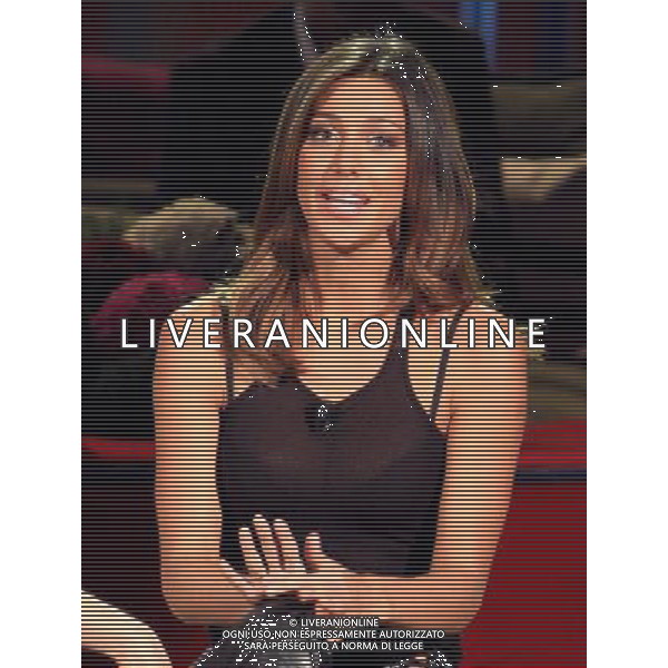 COLOGNO MONZESE 12-01-2011 SPETTACOLO TRASMISSIONE TV \'KALISPERA\' NELLA FOTO belen rodriguez ph.Fiochi/ag ALDO LIVERANI SAS