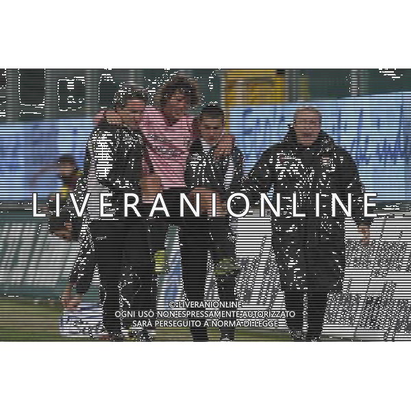 12-01-11 palermo : palermo - chievo coppa italia tim 2010-2011 Nella foto: infortunio di garcia GIUSEPPE SERGI - ALDO LIVERANI 