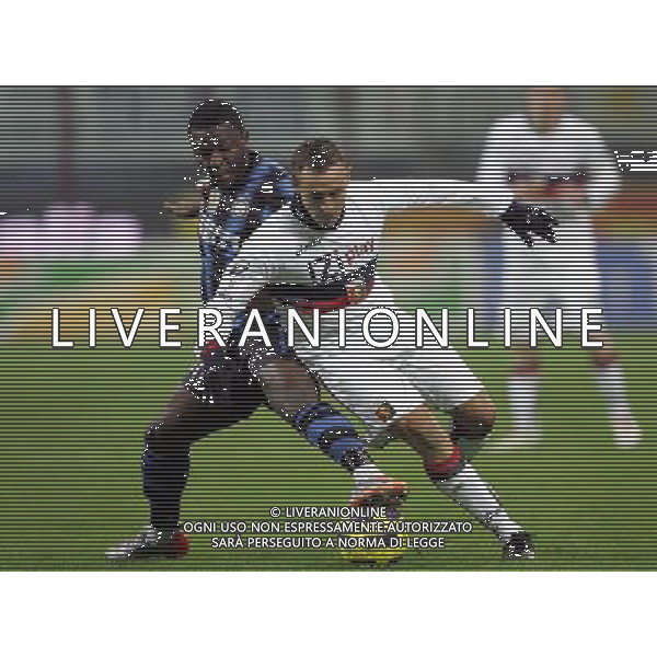 Inter - Genoa Coppa Italia Tim Cup 12/01/2011 nella foto sulley muntari e rafinha ©luzzani/Agenzia Aldo Liverani Sas