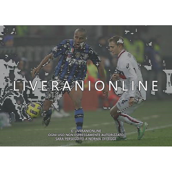 Milano 12-01-2011 Coppa Italia TIM CUP 2010/11 inter-genoa 3:2 nella foto maicon e domenico criscito ph marco luzzani/ag aldo liverani s.a.s.