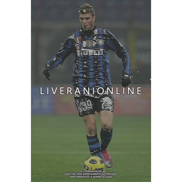 Milano 12-01-2011 Coppa Italia TIM CUP 2010/11 inter-genoa 3:2 nella foto davide santon ph marco luzzani/ag aldo liverani s.a.s.