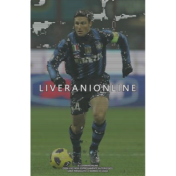Milano 12-01-2011 Coppa Italia TIM CUP 2010/11 inter-genoa 3:2 nella foto javier zanetti ph marco luzzani/ag aldo liverani s.a.s.