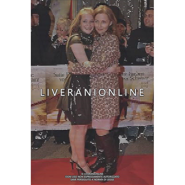 Actresses Leonie Benesch and Carina N. Wiese attend the Germany premiere of \'Satte Farben vor Schwarz\' at Lichtburg, Essen FOTO. FUTURE IMAGE/NEWSPIX/ALDO LIVERANI SAS ITALY ONLY *** Local Caption *** .