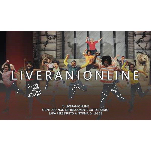 (110113) -- TAIPEI, Jan. 13, 2011 () -- Actors perform during a dress rehearsal of the musical \'High School Musical\' in Taipei, southeast China\'s Taiwan, Jan. 13, 2011. A dress rehearsal press conference of the musical was held on Thursday. The musical, which is adapted from the film of the same name, will be performed at the Sun Yat-sen Memorial Hall in Taipei from Jan. 14 to 23. (/Wu Ching-teng) (mcg) ©photoshot/Agenzia Aldo Liverani Sas - ITALY ONLY - Attori durante le prove generali della commedia musicale \'High School Musical\' a Taipei, Cina sud-orientale di Taiwan, 13 gennaio 2011.