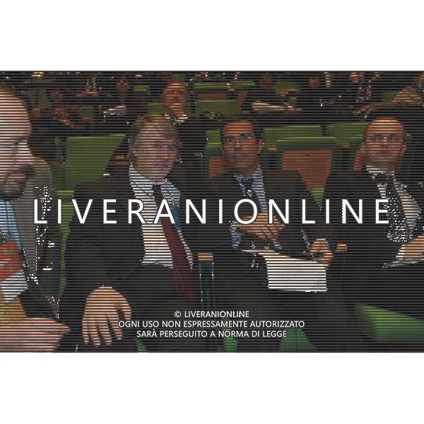 MILANO 14/1/2011 IL SOLE 24 ORE VIA MONTE ROSA, 91 GECO. LE GIORNATE DELL\' ECONOMIA COOPERATIVA NELLA FOTO GIULIANO POLETTI E GIOVANNI FLORIS FOTO ROMANO/AG ALDO LIVERANI