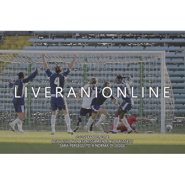 Roma - 15/01/2011 - Stadio Flaminio - Campionato Lega Pro 2010/2011 - Prima Divisione gir. B - Atletico Roma vs Pisa - nella foto: L\'esultanza di Pelagias dopo il pareggio © Fabrizio Corradetti - ag. Aldo Liverani Sas