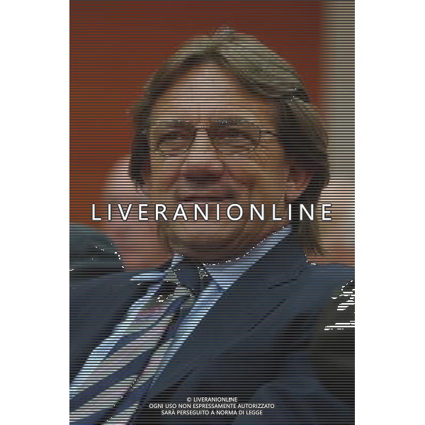 MILANO 20/5/2003 CORRIERE DELLA SERA SALA MONTANELLI VIA SOLFERINO, 26 PRESENTAZIONE DEL LIBRO DI GIAMPIERO BONIPERERTI: \'UNA VITA A TESTA ALTA\' NELLA FOTO ROBERTO BONINSEGNA FOTO MARIO ROMANO/AG. ALDO LIVERANI