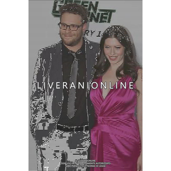 10 January 2011 - Hollywood, California - Seth Rogan. The Green Hornet Premiere Mann Grauman\'s Chinese theatre. Photo Credit: Charles Harris/AdMedia AFG. ALDOL LIVERANI SAS ITALY ONLY