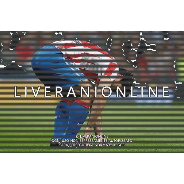 Atletico de Madrid\'s Kun Aguero during Spanish King\'s Cup match.January 13,2011. (ALTERPHOTOS/Acero) AG ALDO LIVERANI ONLY ITALY