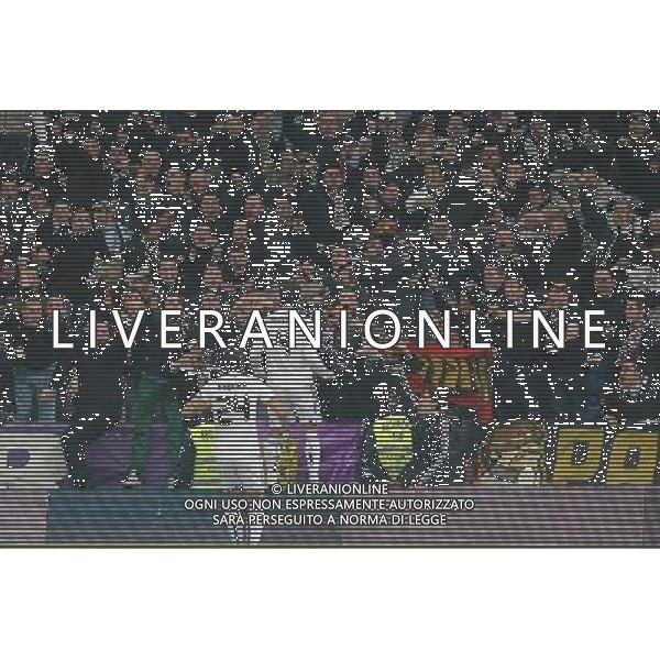 Real Madrid\'s Sergio Ramos celebrates goal during Spanish King\'s Cup match.January 13,2011. (ALTERPHOTOS/Acero) AG ALDO LIVERANI ONLY ITALY