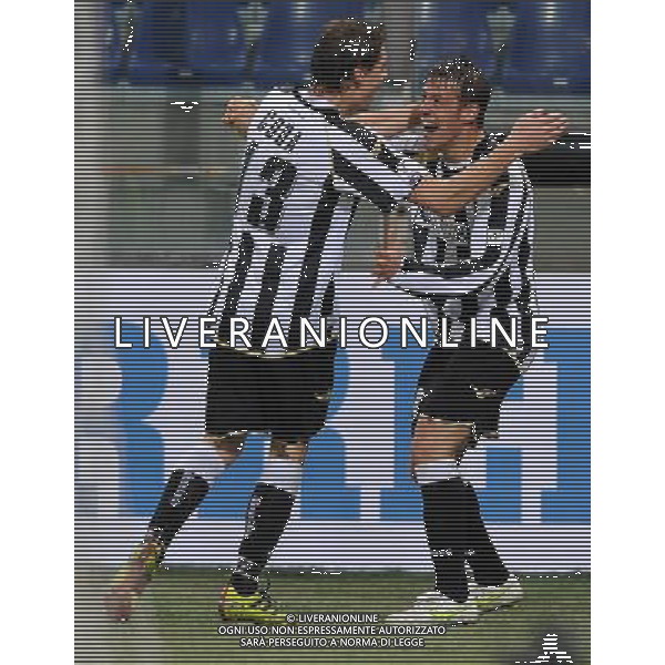 Coppa Italia TIM Cup 2010/2011 Ottavi di Finale Genova - 19.01.2011 Sampdoria-Udinese Nella Foto:denis esulta /Ph.Vitez-Ag. Aldo Liverani