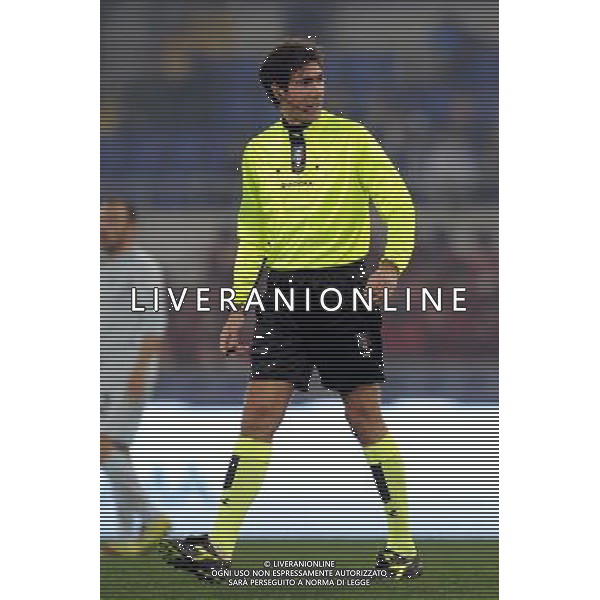 Roma - 19/01/2011 - Stadio Olimpico - TIM CUP - Coppa Italia 2010/2011 - Ottavi di finale - Roma vs Lazio - nella foto: Arbitro Mauro Bergonzi © Fabrizio Corradetti - ag. Aldo Liverani Sas