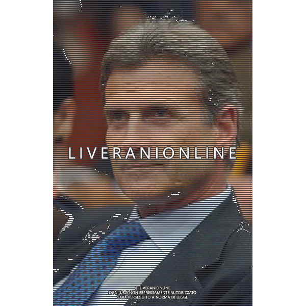 MILANO 20/5/2003 CORRIERE DELLA SERA SALA MONTANELLI VIA SOLFERINO, 26 PRESENTAZIONE DEL LIBRO DI GIAMPIERO BONIPERERTI: \'UNA VITA A TESTA ALTA\' NELLA FOTO GIACINTO FACCHETTI FOTO MARIO ROMANO/AG. ALDO LIVERANI