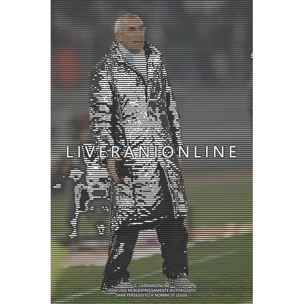 Roma - 19/01/2011 - Stadio Olimpico - TIM CUP 2010/2011 - Ottavi di finale - Roma vs Lazio - nella foto: Edy Reja © Fabrizio Corradetti - ag. Aldo Liverani Sas