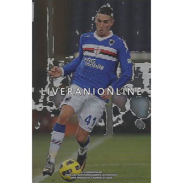 Coppa Italia TIM Cup 2010/2011 Ottavi di Finale Genova - 19.01.2011 Sampdoria-Udinese Nella Foto:Federico Macheda /Ph.Vitez-Ag. Aldo Liverani