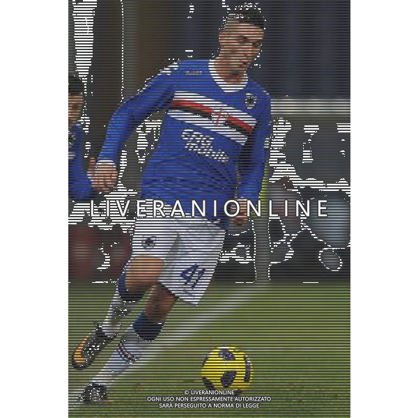 Coppa Italia TIM Cup 2010/2011 Ottavi di Finale Genova - 19.01.2011 Sampdoria-Udinese Nella Foto:Federico Macheda /Ph.Vitez-Ag. Aldo Liverani