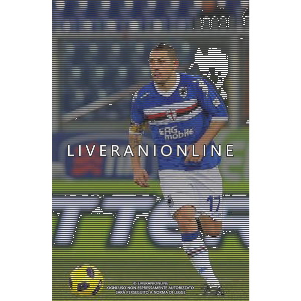 Coppa Italia TIM Cup 2010/2011 Ottavi di Finale Genova - 19.01.2011 Sampdoria-Udinese Nella Foto:Angelo Palombo /Ph.Vitez-Ag. Aldo Liverani