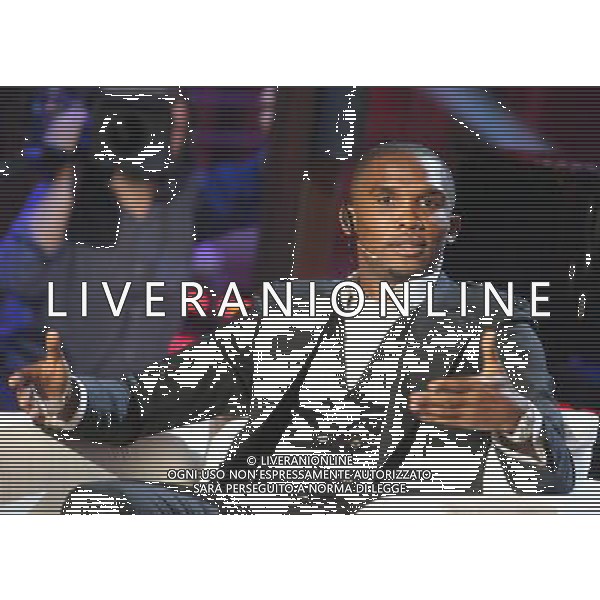 MILANO 20-1-2011 TRASMISSIONE TV CHIAMBRETTI NIGHT OSPITE SAMUEL ETO\'O NELLA FOTO SAMUEL ETO\'O PH FIOCHI AGALDO LIVERANI SAS