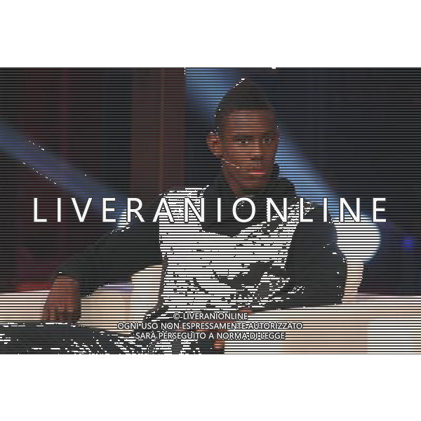 MILANO 20-1-2011 TRASMISSIONE TV CHIAMBRETTI NIGHT OSPITE SAMUEL ETO\'O NELLA FOTO ENOCK BARAWUAH FRATELLO BALOTELLI PH FIOCHI AGALDO LIVERANI SAS
