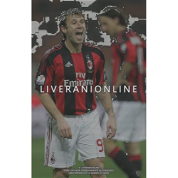 Milan - Bari Coppa Italia Tim Cup 20/01/2011 nella foto antonio cassano ©luzzani/Agenzia Aldo Liverani Sas